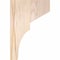 Ekena Millwork Monterey Smooth Corbel, Douglas Fir, 3 1/2"W x 8"D x 12"H COR04X08X12MON00SDF - alternate 2